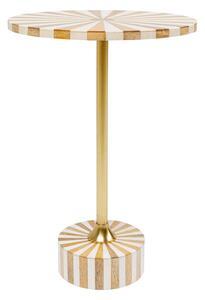 Kare designové odkládací stolky Domero Chess (Ø40 cm)
