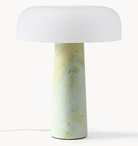 Stolní lampa's mramorovou podstavou Carla