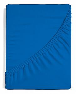 Prostěradlo Středně modré JERSEY PREMIUM Jersey PREMIUM 90-100 x 200-220/30