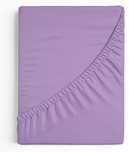Prostěradlo Světle fialové JERSEY PREMIUM Jersey PREMIUM 90-100 x 200-220/30