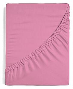 Prostěradlo Světle růžové JERSEY PREMIUM Jersey PREMIUM 90-100 x 200-220/30