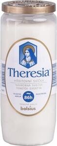 Theresia kompozitní svíčka 230g ~3,5dne bílá