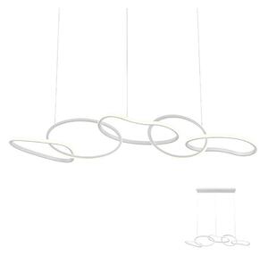 Redo 01-2597 - LED Stmívatelný lustr na lanku BIAS LED/108,6W/230V 3000K bílá