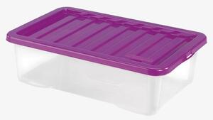 Plastový úložný box s víkem HEIDRUN Quasar 30l