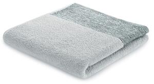 Dárkový set 6 ks ručníků 100% bavlna ARICA 2x ručník 50x90 cm, 2x osuška 70x140 cm a 2x ručník 30x50 cm bílá/stříbrná 460 gr Mybesthome