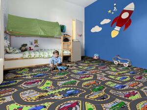 Vopi | Dětský koberec Grand Prix - 80 x 120 cm