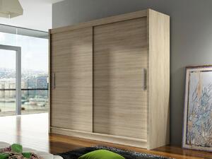 Skříň London I 180, Barva: sonoma, Osvětlení: bez osvětlení 5902928050585