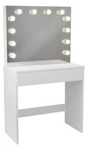 Toaletní kosmetický stolek Gabina 80x40x140cm se zrcadlem