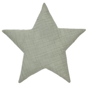 Zelený bavlněný polštář Kave Home Laily 30 x 30 cm
