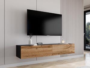 TV stolek Zigo 180, Barva: černý / wotan 5903211062483