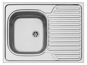 HezkýNábytek.cz Dřez 800x600 Parciales (nerez). 1116460