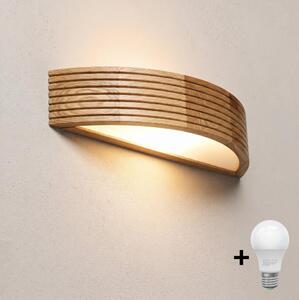 Brilagi - LED Nástěnné svítidlo CARVALHO MODERN 1xE27/60W/230V dub