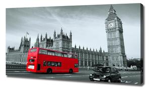 Foto obraz na plátně Londýnský autobus oc-70683213