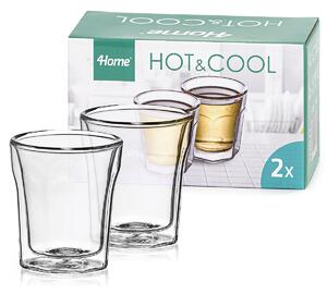 Termo sklenice UNI Hot&Cool 80 ml, 2 ks