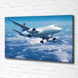 Foto-obraz canvas do obýváku Letadlo v oblacích oc-70950898