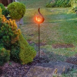 Lindby Yonca LED solární dekor světlo 119,2 cm měď
