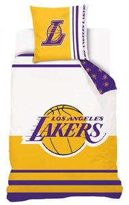 Basketbalové povlečení NBA LA Lakers 140x200/70x90 cm