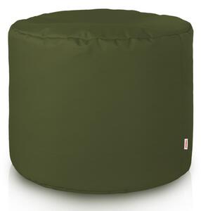 Taburetka Cilindro tmavězelená OUTDOOR