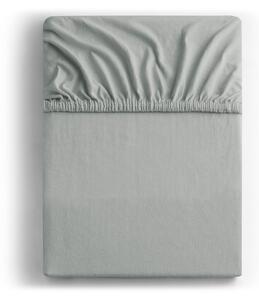 Světle šedé napínací prostěradlo jersey 120x200 cm Amber – Restilo