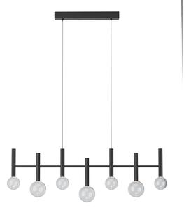 Redo Závěsné LED svítidlo BOLLA, 32W, š. 98 cm, CCT 2700-3000K Barva: Černá