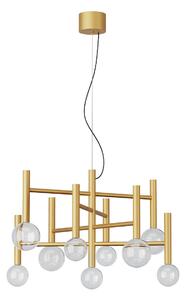 Redo Závěsné LED svítidlo BOLLA, 42W, š. 65 cm, CCT 2700-3000K Barva: Zlatá