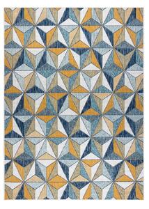 Dywany Łuszczów Kusový koberec Cooper Sisal Mosaic 22222 ecru/navy ROZMĚR: 140x190