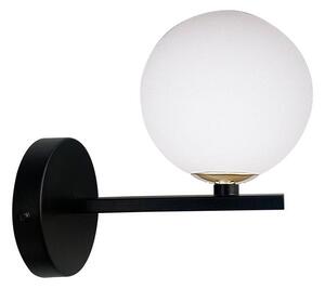 Černé nástěnné svítidlo Kama – Candellux Lighting