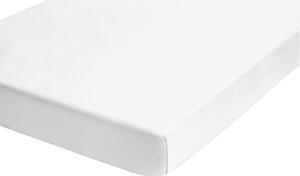 Napínací prostěradlo Jersey Castell 90x200 cm, bílé