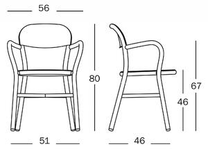 Magis designové židle Pipe Armchair