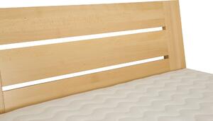 LK192-100-BOX dřevěná postel masiv buk Drewmax (Kvalitní nábytek z bukového masivu)