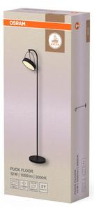 Osram - LED Stojací lampa DECOR PUCK LED/12W/230V CRI 90 černá
