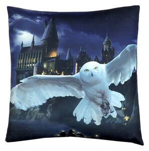 Jerry Fabrics Dětský polštářek s potiskem - Harry Potter - Bradavice | 40 x 40 cm