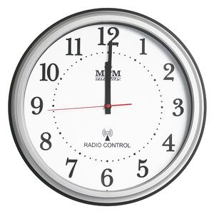 Designové plastové hodiny stříbrné MPM E01.2492