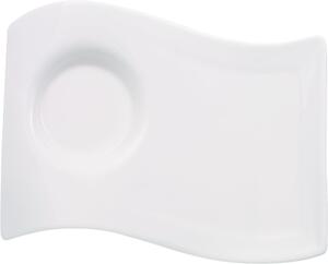 Villeroy & Boch 10-2484-2832 Talíř Party NewWave Caffe s místem pro šálek na cappuccino nebo hrnek M