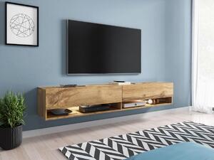 TV stolek Adenik 180, Barva: wotan, Osvětlení: osvětlení LED RGB - barevné 5902928361667
