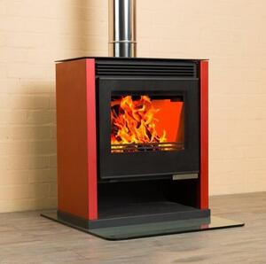 EEK A Kamna s XXL przorem Victoria Rubin Lux Red - 13,0 kW