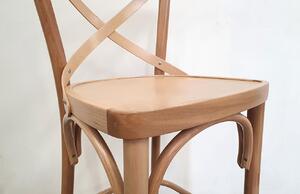 Comico Buková barová židle Shelby 75 cm