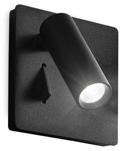 LED Zapuštěné svítidlo Ideal Lux Lite AP Nero 250113 3W 130lm 3000K IP20 černé