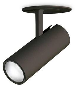 LED Stropní zápustné bodové svítidlo Ideal Lux PLAY FI BK 268088 7W 520lm 3000K IP20 8,7cm černé