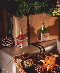 Alessi designové vánoční ozdoby Santa Cube