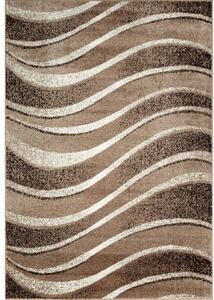 Vopi | Kusový koberec Rave 24047 320 hnědý - 120 x 170 cm