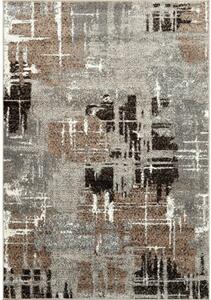 Vopi | Kusový koberec Rave 24037 123 šedý - 140 x 200 cm