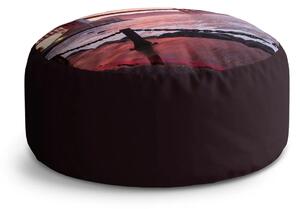 Sablio Taburet Circle Golden Gate: 38x48 cm