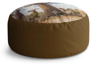 Sablio Taburet Circle Strom: 38x48 cm