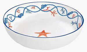 Sada hlubokých talířů z porcelánu Cote De Mer, 4 díly
