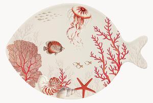 Porcelánový servírovací talíř Coral Reef