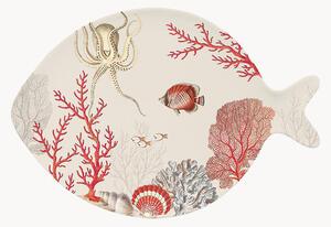 Porcelánový servírovací talíř Coral Reef