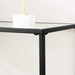 VASAGLE Konzolový stolek - černá/transparentní - 100x35x80 cm