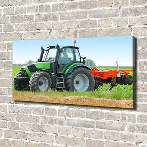 Foto obraz na plátně Traktor na poli oc-71871011