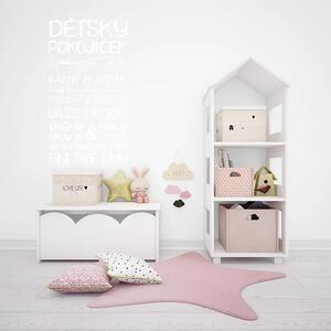 Sablio Samolepka na zeď: citát dětský pokojíček - 43x80 cm